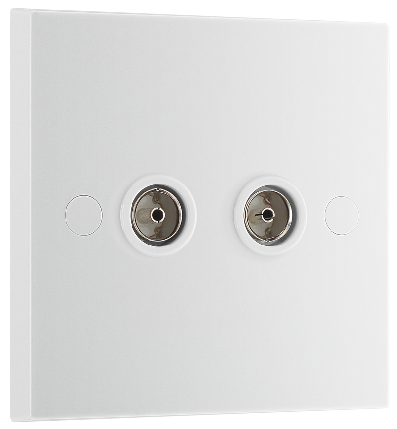 BG Electrical 900 Series - Double, isolated, co-axial