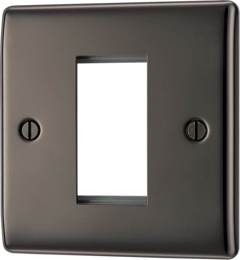 BG Electrical Euro Module - 1 module - square