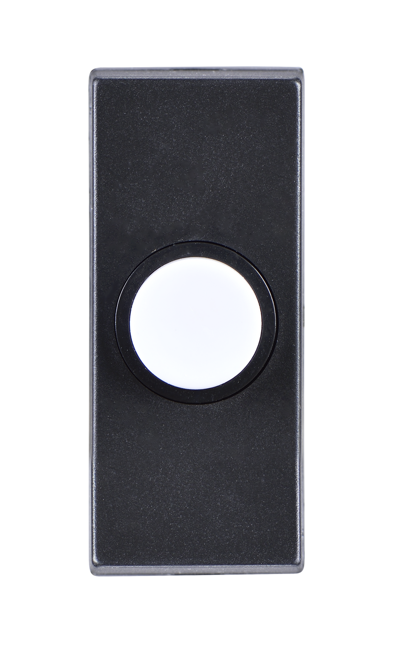 BG Electrical Contractor - Bell Push for BG Wired Door Chime, Black