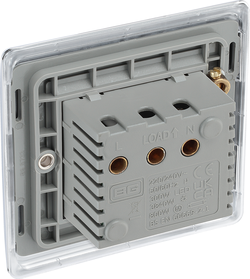 BG Electrical Nexus Metal Polished Chrome - Hotel key card switch