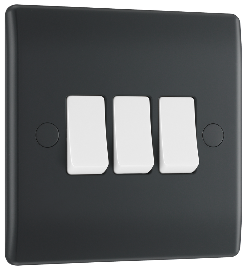 BG Electrical Part M - Triple, 2 way switch