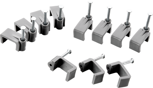 BG Electrical Contractor - Twin & Earth cable clips, 10mm,50pk