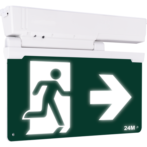 Luceco Tempus Dual - Tempus Dual Maintained Exit Blade, 3hr, 600mAh