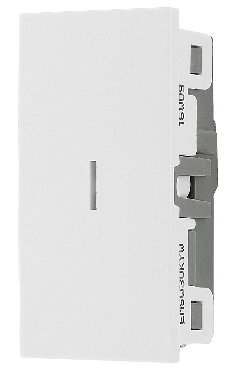 BG Electrical Euro Module - 20 Amp double pole key switch