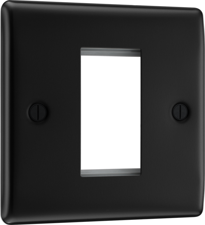 BG Electrical Euro Module - 1 module - square