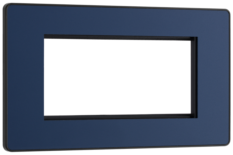 BG Electrical Euro Module - 4 module - rectangular