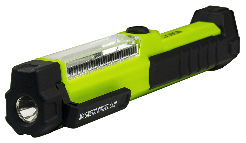 Luceco Mini Tilt - tilting mini inspection torch 5v 1.5w 150lm 6500k - USB charged