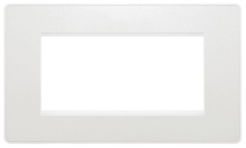 BG Electrical Euro Module - 4 module - rectangular