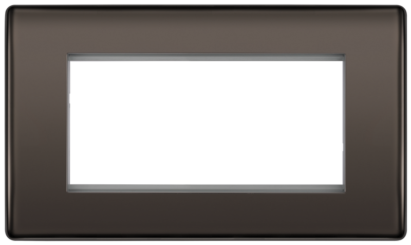BG Electrical Euro Module - 4 module - rectangular
