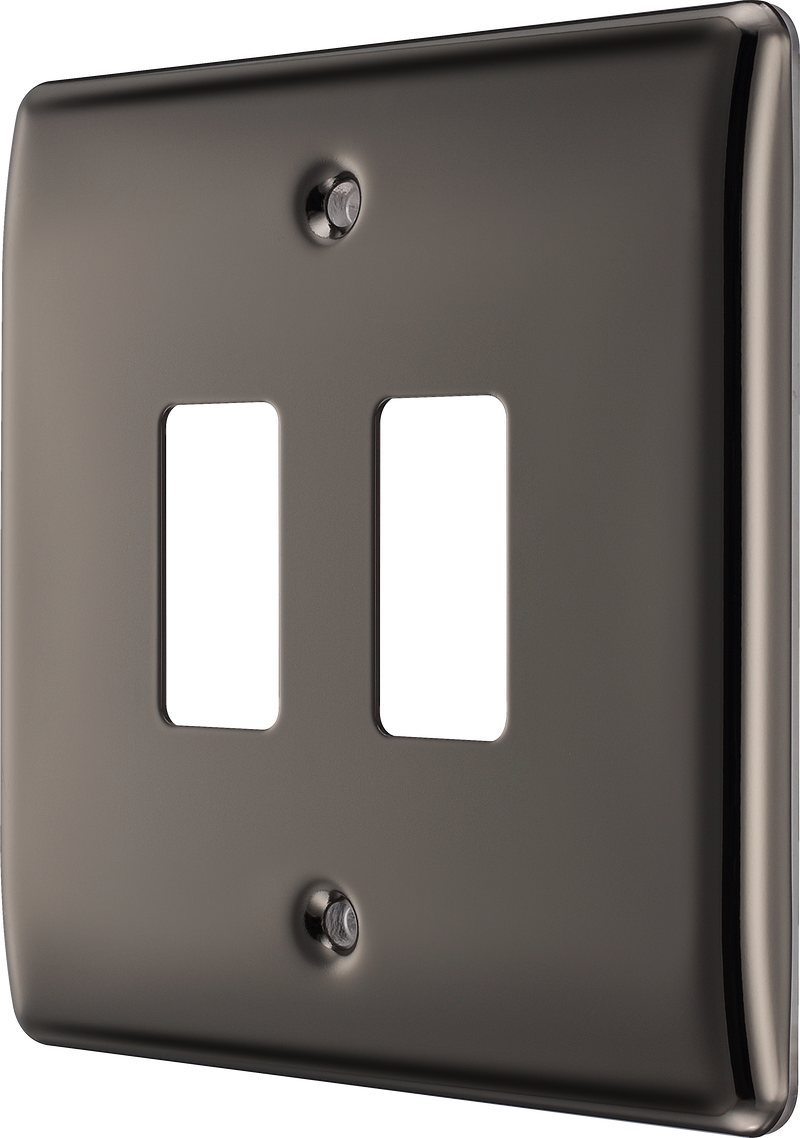 BG Electrical Grid - 2 module, square