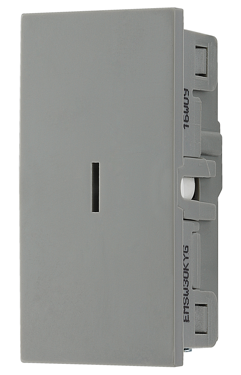 BG Electrical Euro Module - 20 Amp double pole key switch