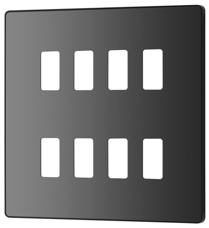 BG Electrical Grid - 8 module, square