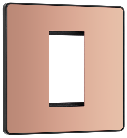 BG Electrical Euro Module - 1 module - square