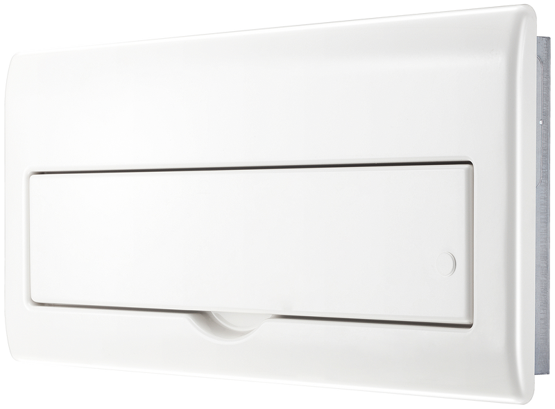 BG Circuit Protection Dual RCD SPD - 22 module, 14 way, 100A Main Switch, 100A/100A Type A RCD, Type 2 SPD