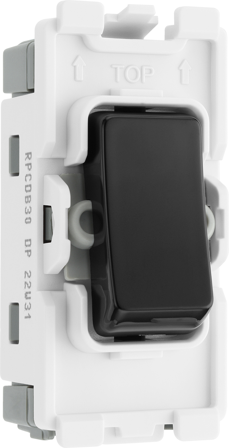 BG Electrical Grid - 3 module, rectangular