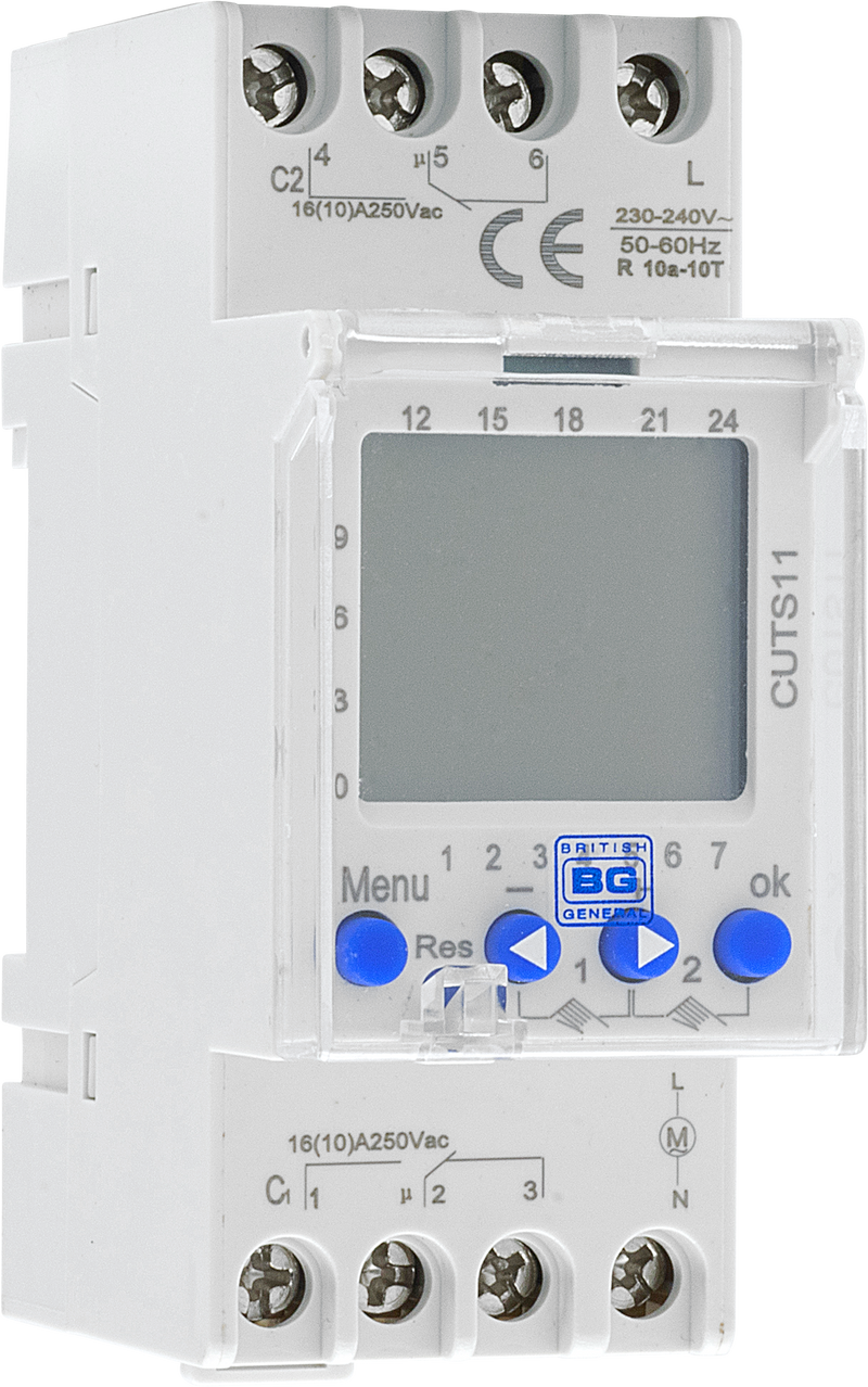 BG Circuit Protection Control Devices - Timer digital, 2 channels