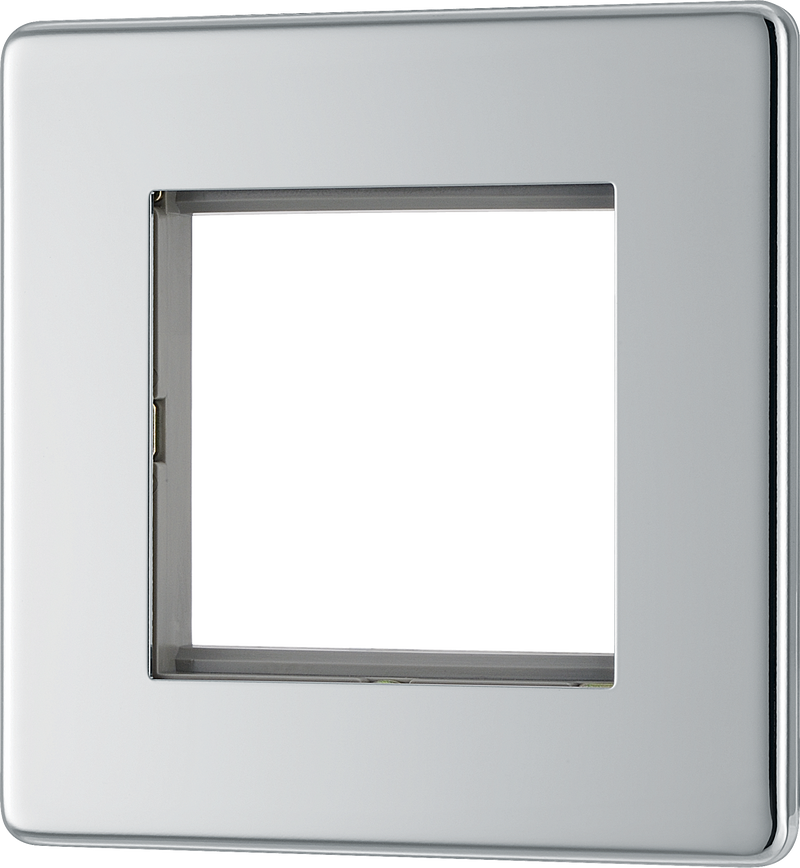 BG Electrical Euro Module - 2 module - square