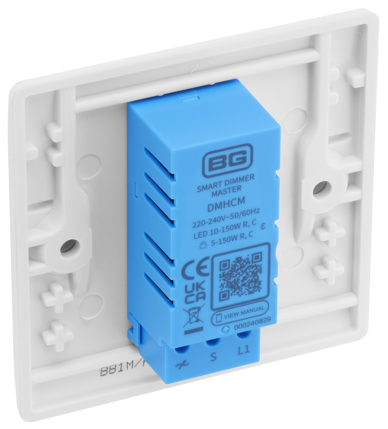 BG Electrical 800 Series - Smart, Single, 2 Way, Master