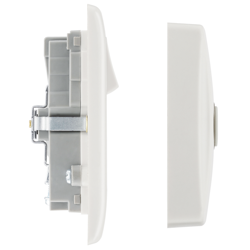 BG Electrical 800 Series - Double, switched, single pole, with door chime