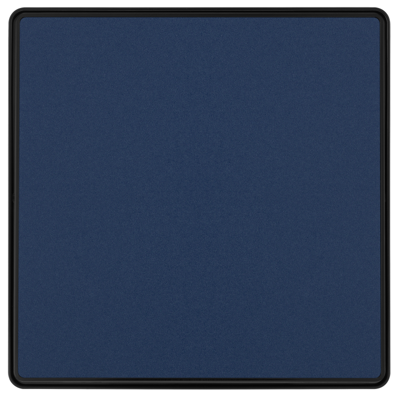 BG Electrical Evolve Matt Blue - Single, 2 way switch, edge rocker