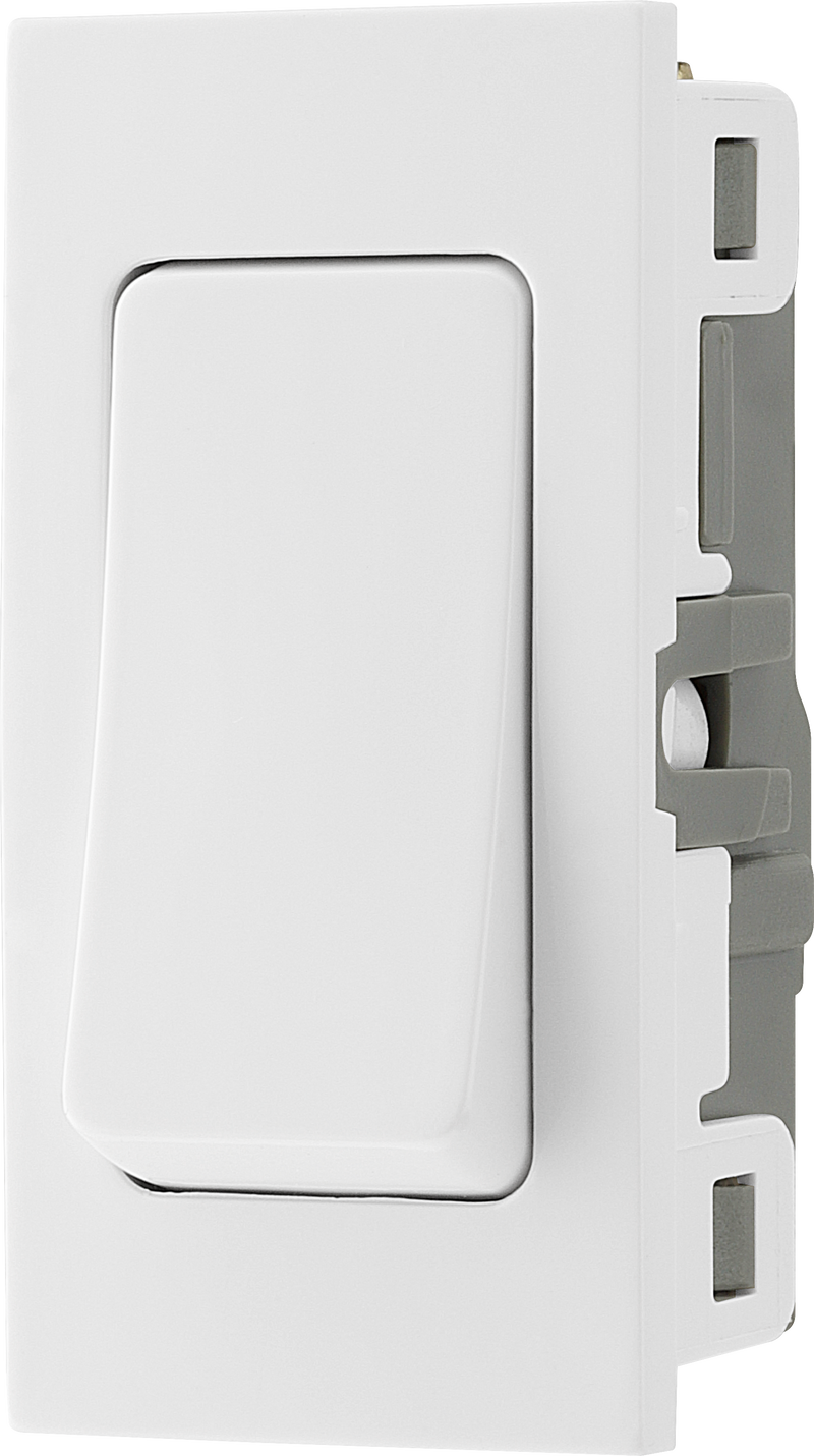 BG Electrical Euro Module - 20 Amp double pole switch