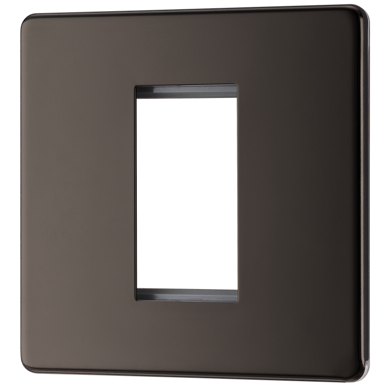 BG Electrical Euro Module - 1 module - square
