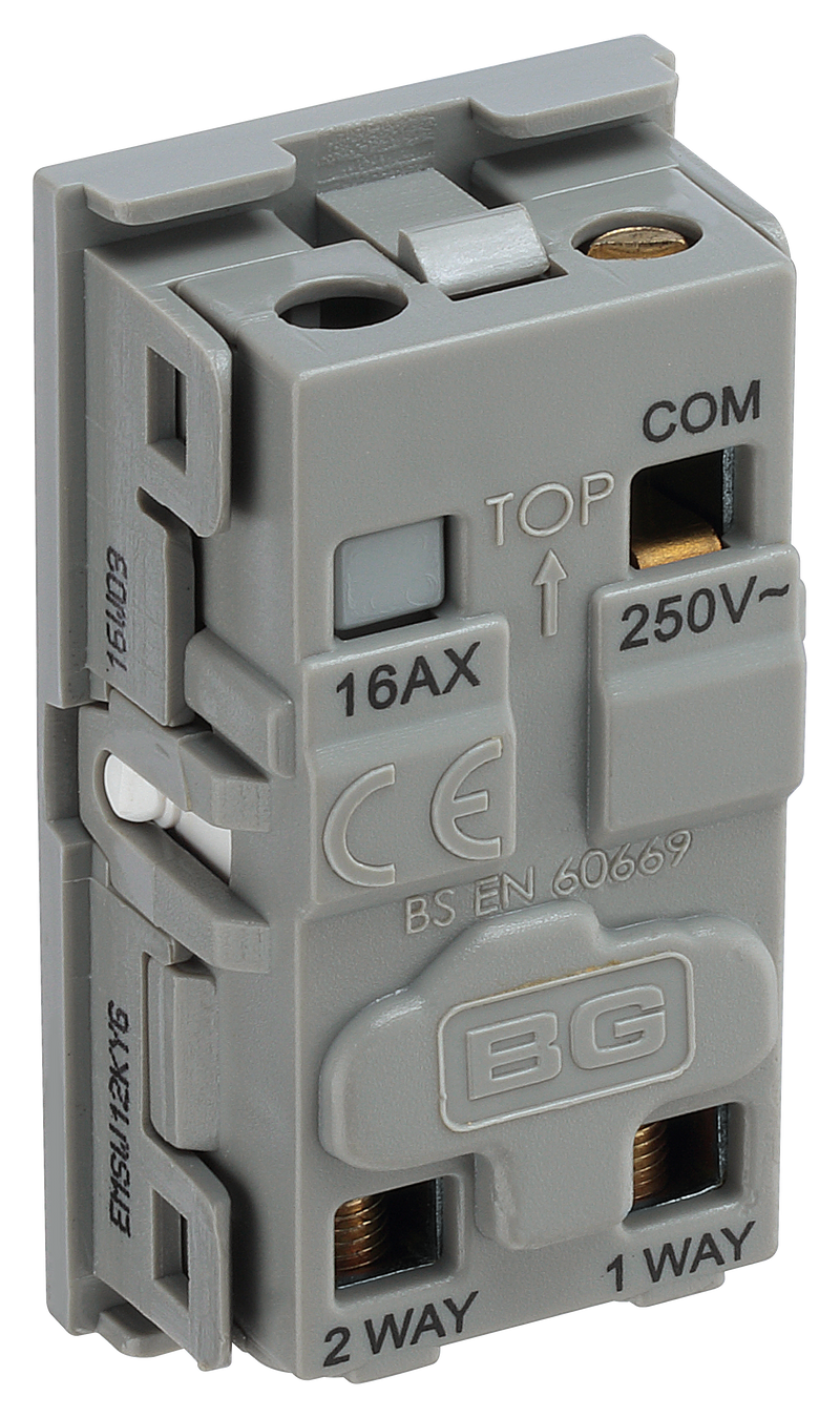 BG Electrical Grid - 4 module, rectangular