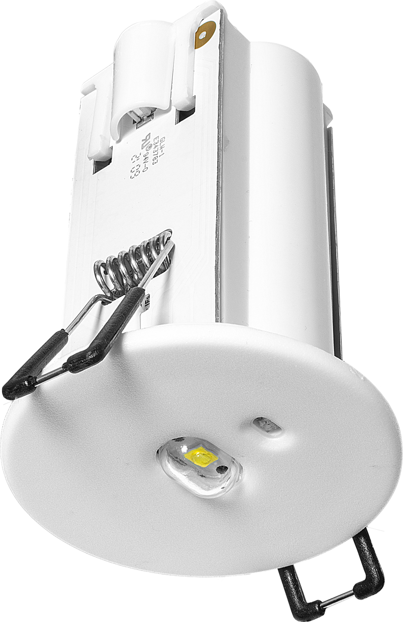 Luceco Standard Recessed - Tempus Extra downlight recessed self-test with open area optic