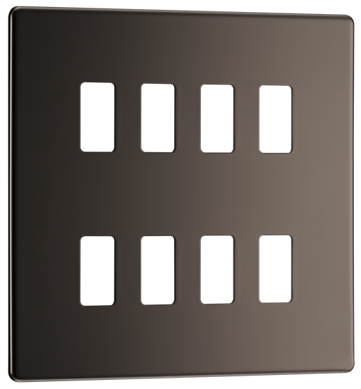 BG Electrical Grid - 8 module, square