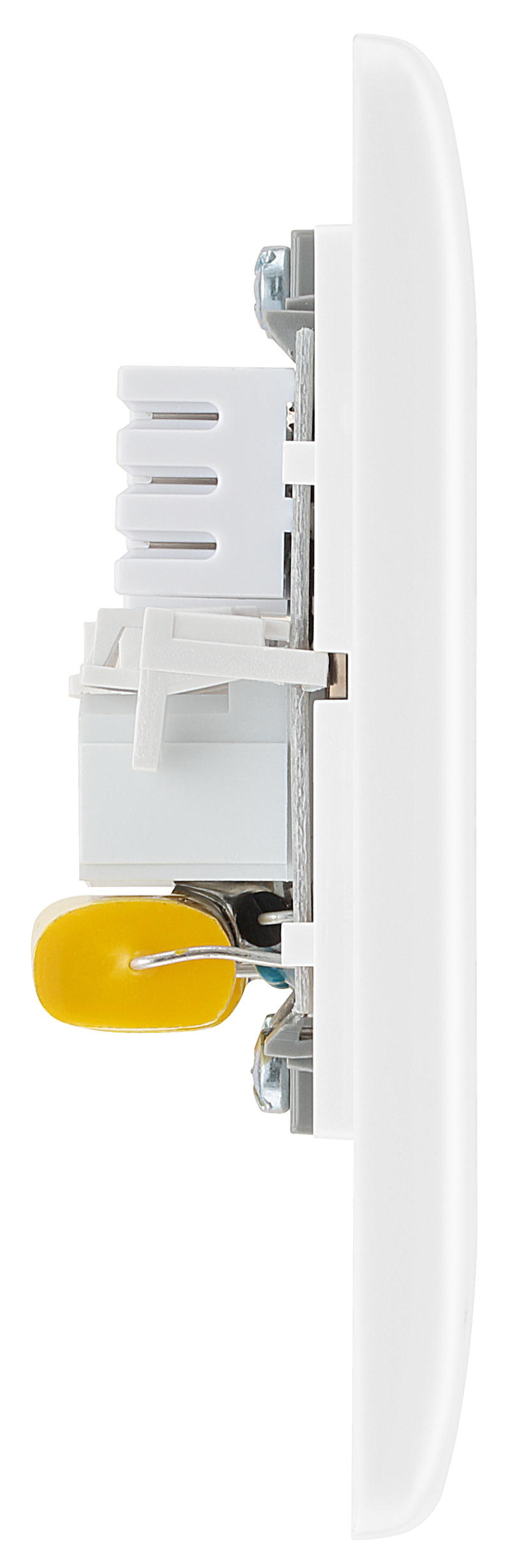 BG Electrical 800 Series - Double, telephone socket, master (IDC)