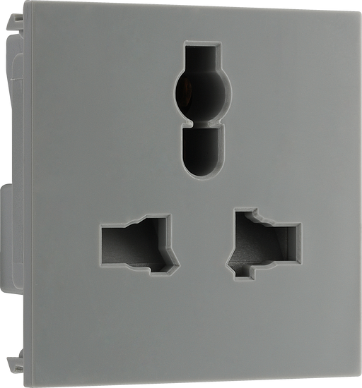 BG Electrical Euro Module - Universal unswitched socket