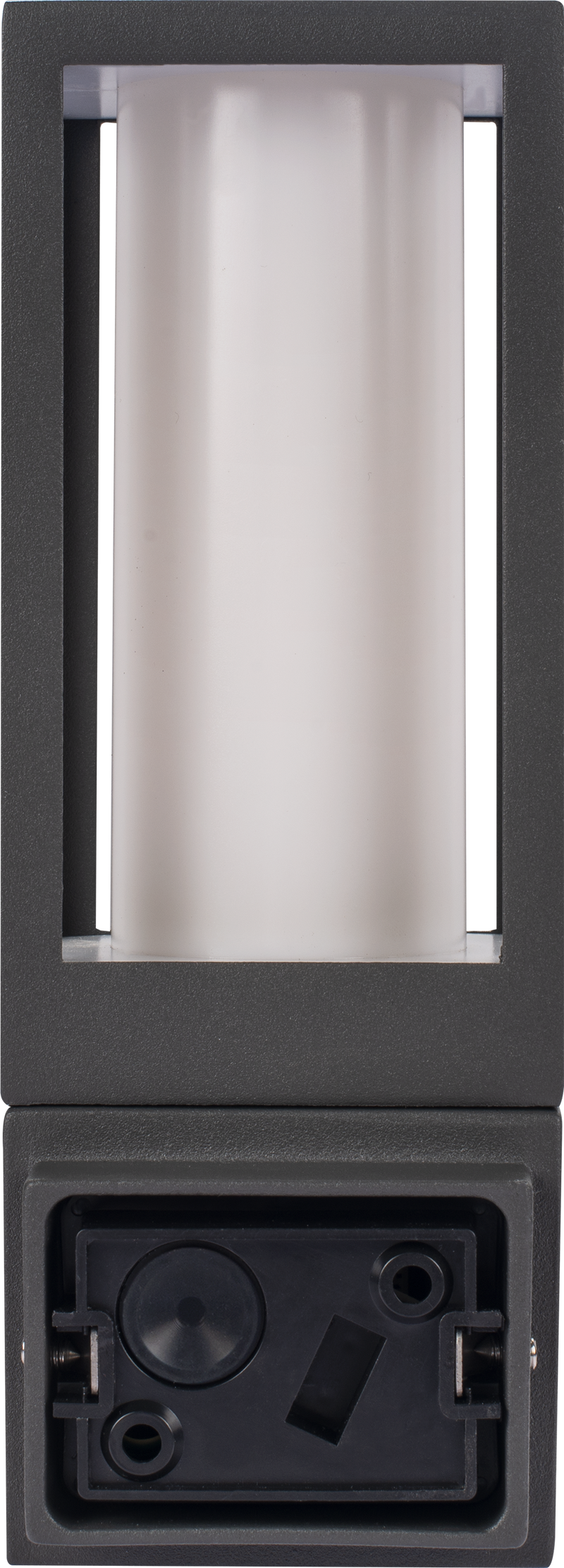 Luceco Azurar Coach Lantern - Exterior Decorative GU10 Lanten with PIR motion Sensor IP54 - Lamp not included - Slate Grey