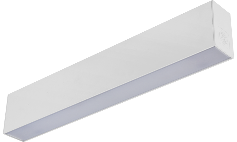 Luceco Contour Wall - Contour 574mm wall module 2600lumens with fixed output driver finished in black