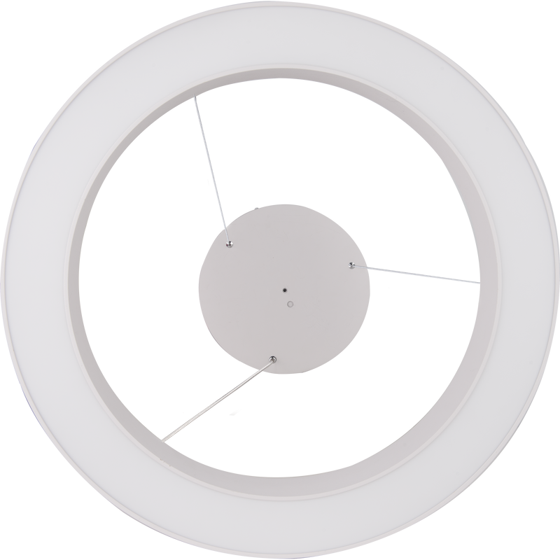 Luceco Cirrus - Cirrus Decorative Pendant Luminaire, Circular Design, DALI Dimmable, IP20, 76.8W, 9600lm, 4000K