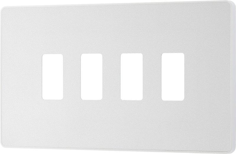 BG Electrical Grid - 4 module, rectangular