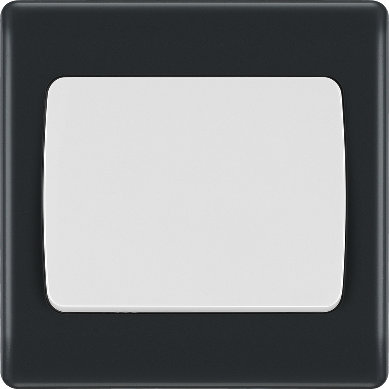 BG Electrical Part M - Single, 2 way switch, wide rocker