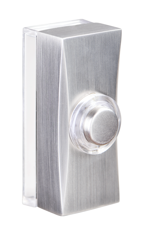 BG Electrical Contractor - Bell Push for BG Wired Door Chime, Polished Chrome