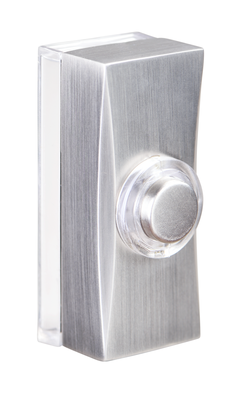 BG Electrical Contractor - Bell Push for BG Wired Door Chime, Polished Chrome