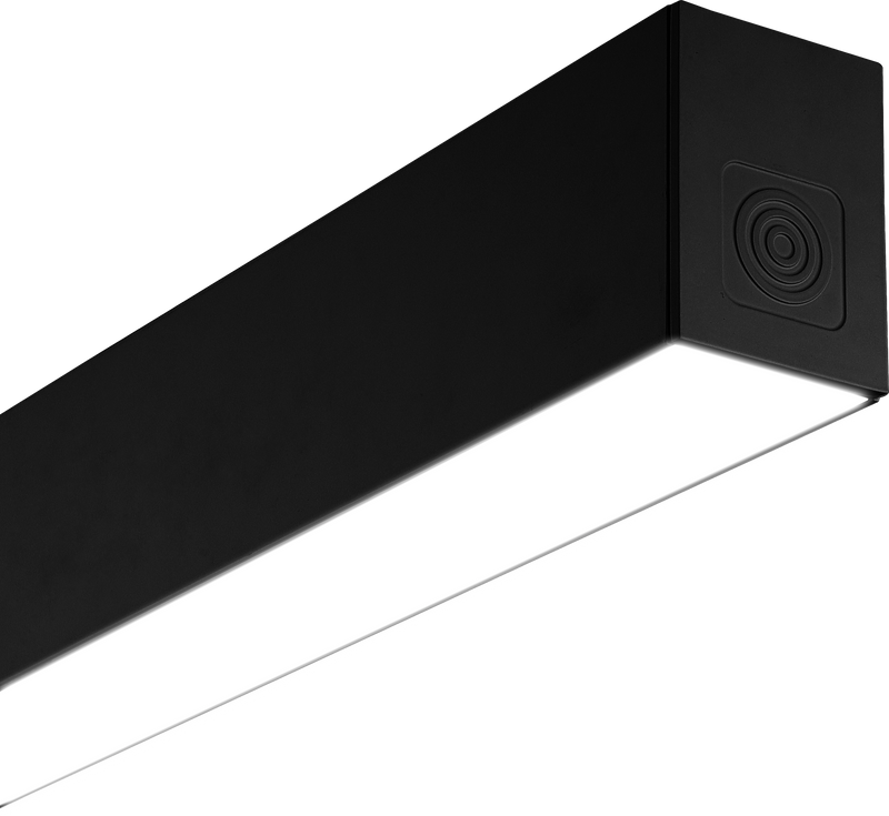 Luceco Contour Suspended - Contour 574mm suspended module 600lumens with fixed output driver finished in black