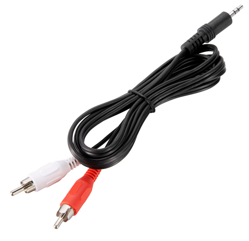 Ross Cable Accessories - Mini jack 35mm to stereo RCA cable (1.5m, black)