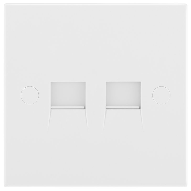 BG Electrical 900 Series - Double, telephone socket, master (IDC)