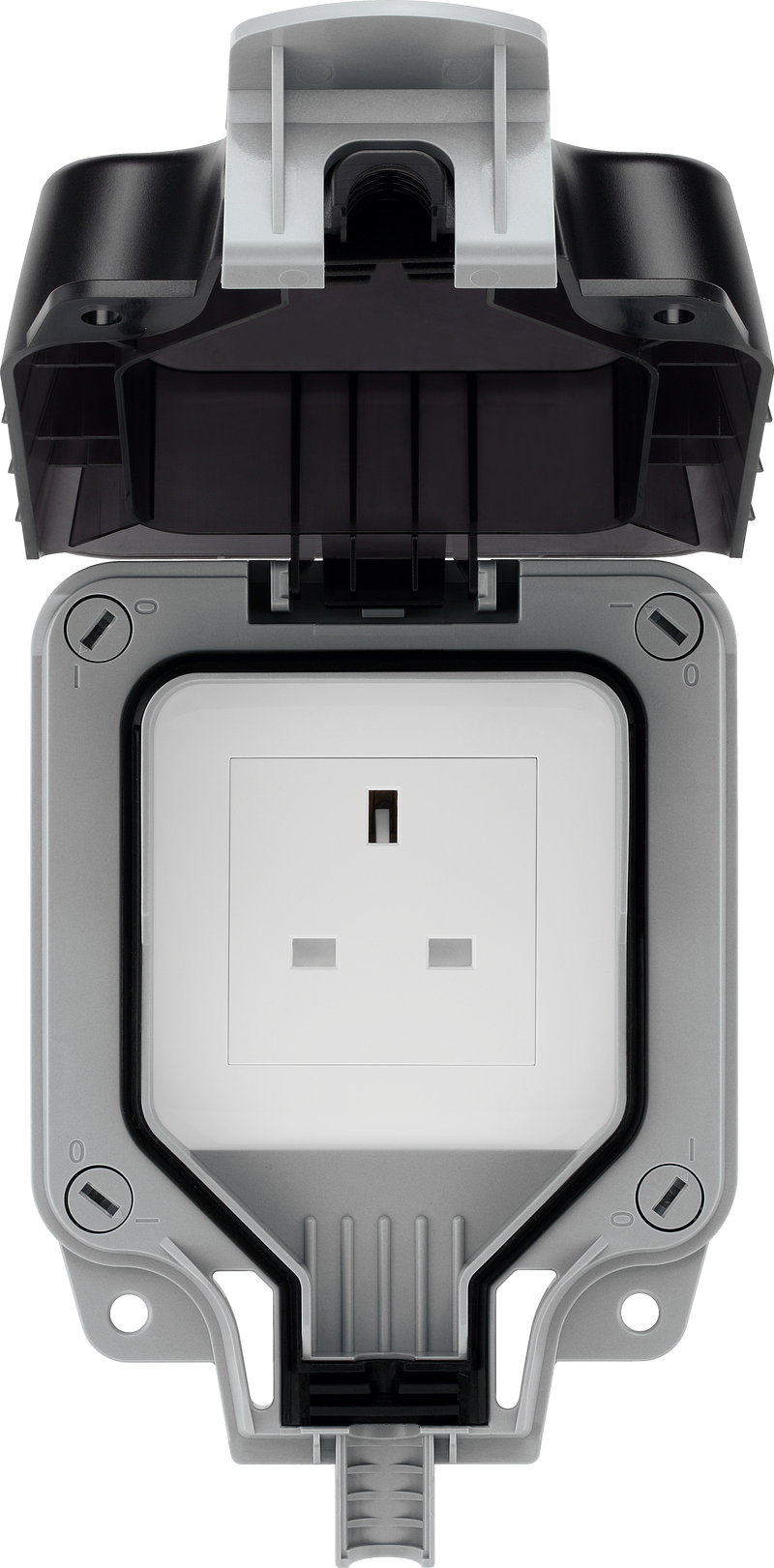 BG Electrical Weatherproof Storm - Single unswitched, IP66