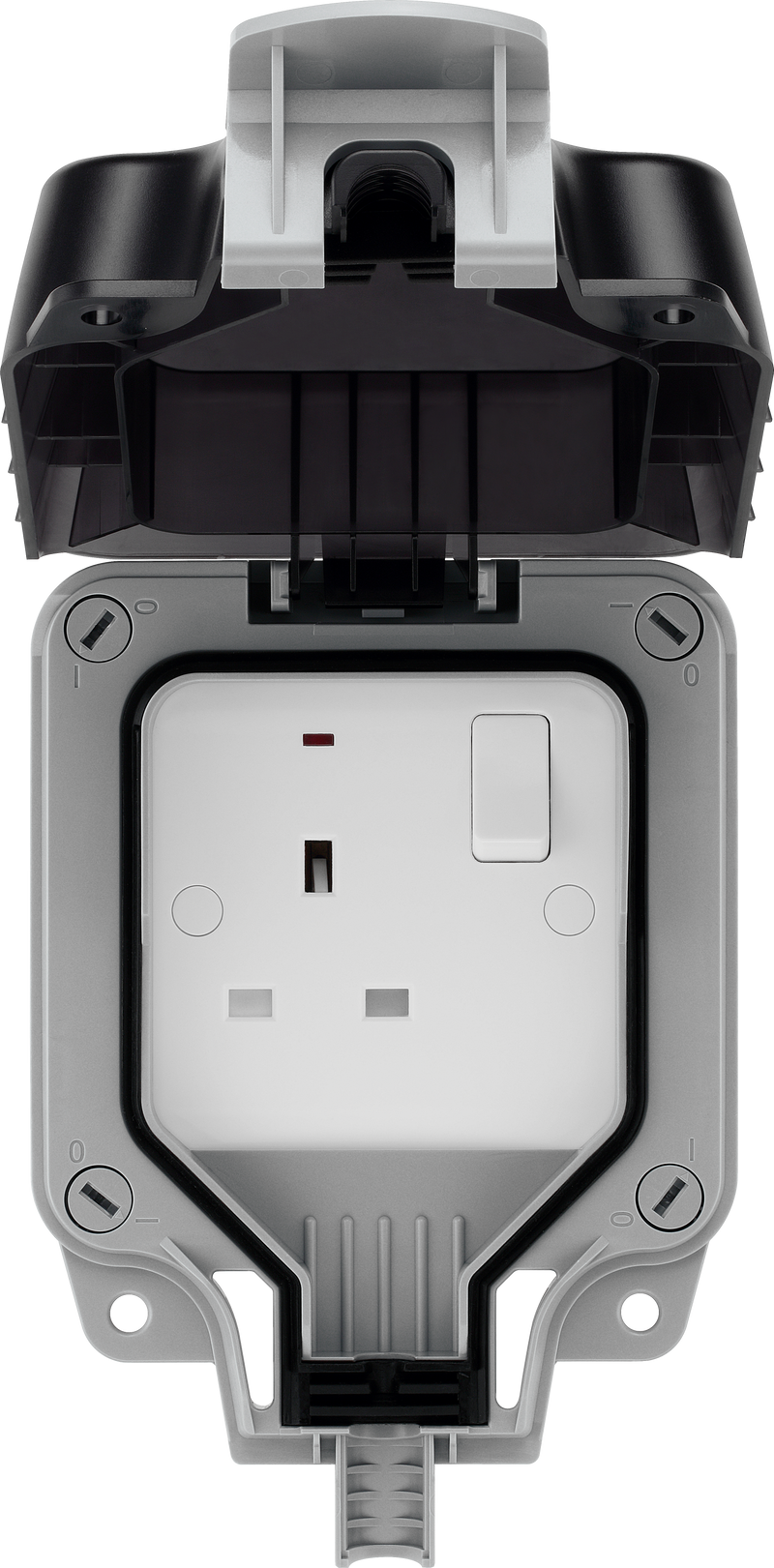 BG Electrical Weatherproof Storm - Single, switched, IP66