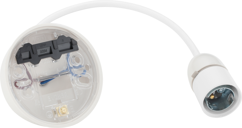 BG Electrical Ceiling Accessories - 12" flex and 3" base