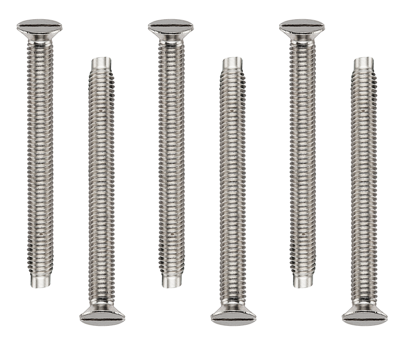 BG Electrical Flatplate Screwless - M3.5 Screws, 36mm, 10pk