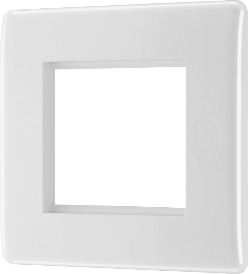 BG Electrical Euro Module - 2 module - square