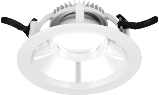 Luceco Platinum Gloss D-light 228mm Power Change Low Output 1650lm 13w (1250lm 9.5w Optional) 4000k Cri >80 Fixed Output