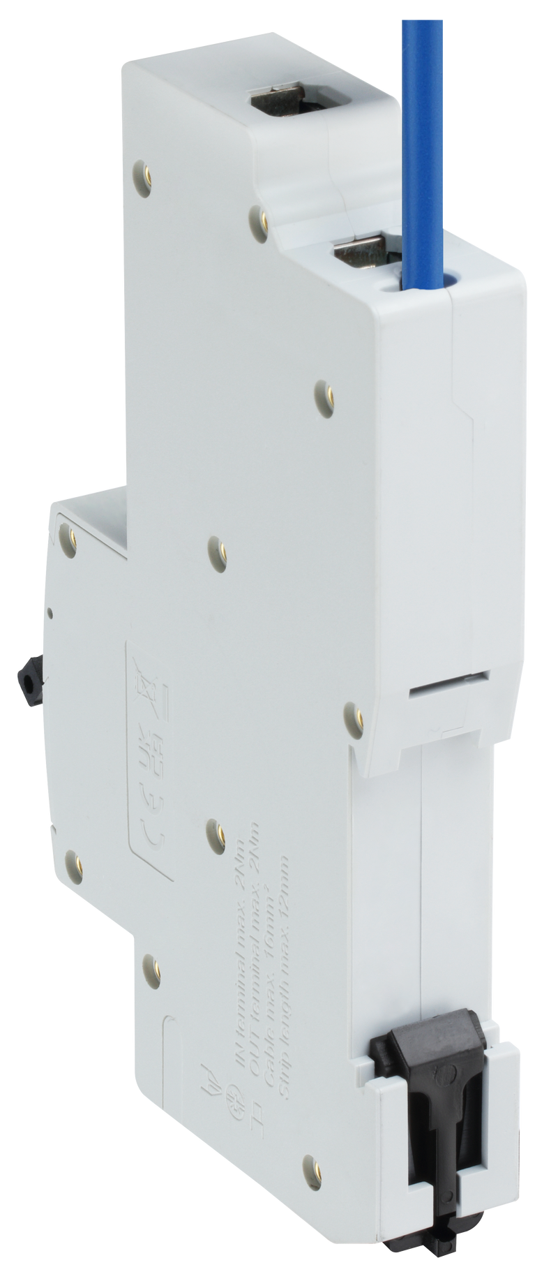 BG Circuit Protection RCBO - Unidirectional 45A B Curve RCBO Type A 1P 1 Module