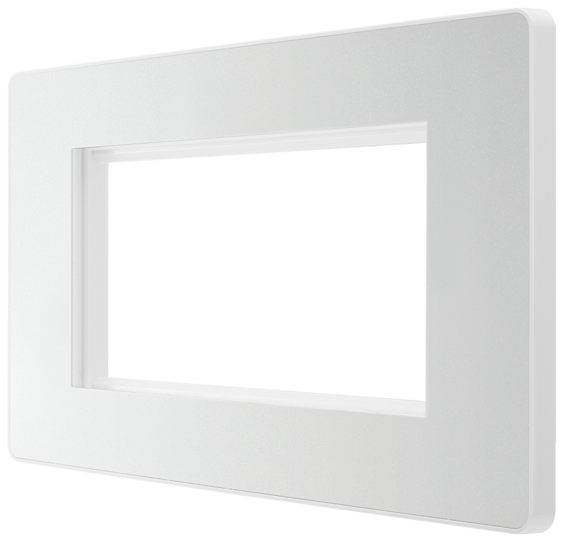 BG Electrical Euro Module - 4 module - rectangular