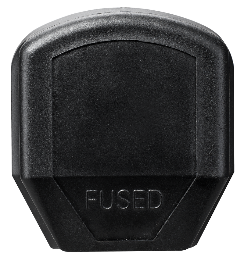 Masterplug Basic - 13A, Black
